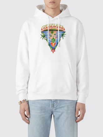 Casablanca Felpa con cappuccio Casablanca in cotone organico stampato