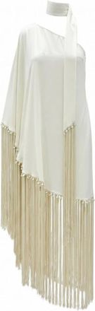 Taller Marmo Kleedjes, Dames, Wit, S, Gunilla Jurk