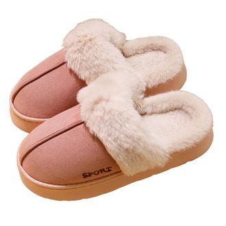 Generic home slippers for women House Slippers for Women,Fuzzy Mens Slippers,Casual House Shoes Memory Foam Womens Slippers Outdoor Indoor Warm Plush Bedroom 