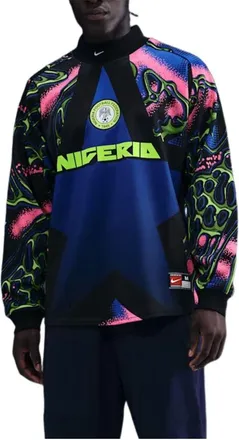 Nike Nigeria Goalkeeper Jersey Black Hyper Pink White IO0782-010