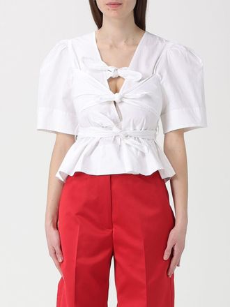 Ganni Top GANNI Woman color White