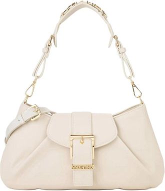 Valentino Tassen, Dames, Beige, ONE Size, Cassandra Schoudertas