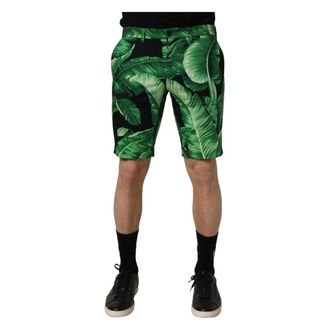 Dolce & Gabbana Casual Shorts, male, Green, Size: M Bermuda Shorts
