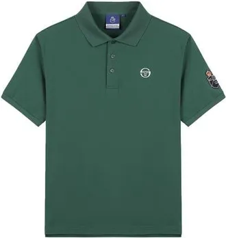 Sergio Tacchini MC Doubles MCH Polo in Dark Green at Nordstrom, Size Xx-Large