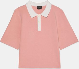 Kate Spade New York Cropped Polo Sweater
