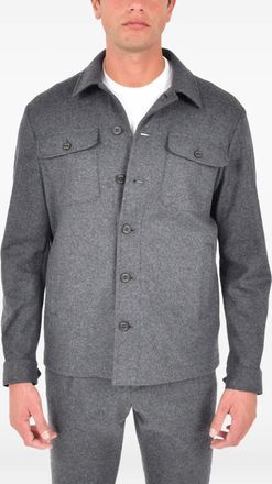 Drumohr Camicia con taschino - Grigio