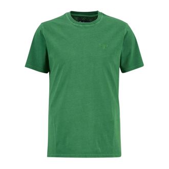 Barbour T-Shirts, male, Green, Size: 2XL Mts1567 MTS Gn27 T-Shirt