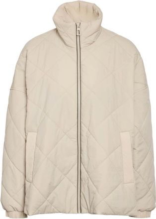 Noisy May Jassen, Dames, Wit, XL, Gewatteerde Jas Berken Freewear Wit