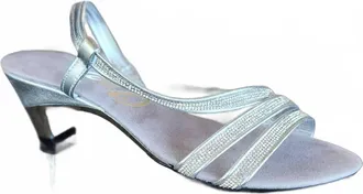Onex Womens Erynn Heels In Silver