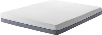 Beliani Beliani - eu Super King Size Firm Mattress 6ft White Grey Foam Filling Polyester Cover Glee