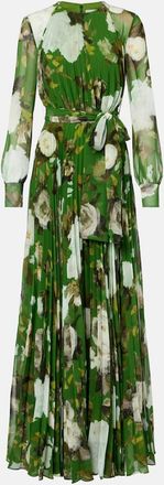 Erdem Abito lungo con stampa