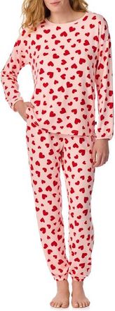 Kate Spade New York print pajamas in Pink/heart at Nordstrom, Size X-Small