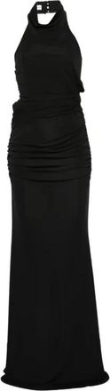 Andamane Stella Maxi Jurk - Dames - Avondkleed - Zwart - M - Polyester - Kleedjes