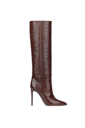 PARIS TEXAS Brown Textured Boots