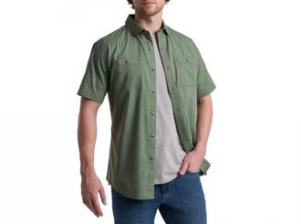 K&uuml;hl Mens Button Shirt In Green