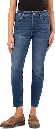 Kut from the Kloth Charlize High Rise Cigarette Leg Jeans In Jubilant