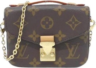 Louis Vuitton Pre-owned Mini Bag - Dames - Vintage Mini Tas - Bruin - ONE Size - Vintage