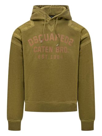Dsquared2 Hooded Brown Sweatshirt