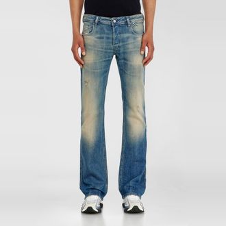 Diesel Bootcut Jeans Low Waist 2007 Zatiny, Medium blue, Button fly