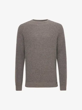 Gentiluomo Knitted Roundneck | Bruin