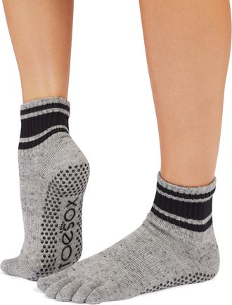 ToeSox Full Toe Melody Short Socks EU 36-38 1/2