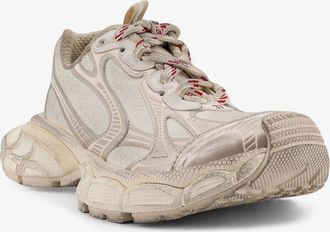 Balenciaga Womens 3xl Mesh Sneakers Beige Mesh-Rubber Trainers Mesh/rubber