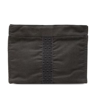 Herm&egrave;s Pre-owned Hermes Canvas Herline Clutch Ladies C7RWTFWDZ4X3Y4A9