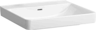 Laufen Laufen - Lavabo Pro Liberty 600 X 550 Mm, Sin Barreras Sin Orificio Para Grifer&iacute;a, Con Rebosadero Blanco