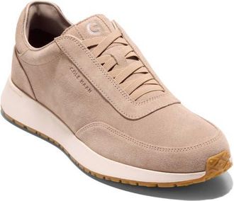 Cole Haan GrandPro Luxe Mile Slip-On Sneaker in Birch Beige Suede/ivory at Nordstrom, Size 10.5