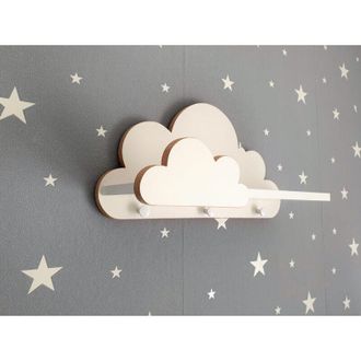 OEM Estanter&iacute;a Nube Laguna Con Percha - Elegancia