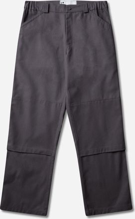 GR10K Men s 10004 Replicated Double Knee Pants Charcoal