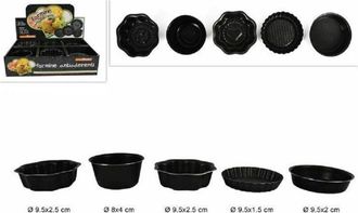 Trade Shop Trade Shop - Set 48 Pz Formine Alluminio Antiaderenti Forno Biscotti Dolci Cupcakes Assortiti