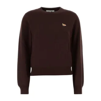 Maison Kitsun&eacute; Donna, Maglie, Marrone, S, new