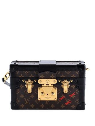 Louis Vuitton Petite Malle Handbag Monogram Canvas clutch bag - Nero