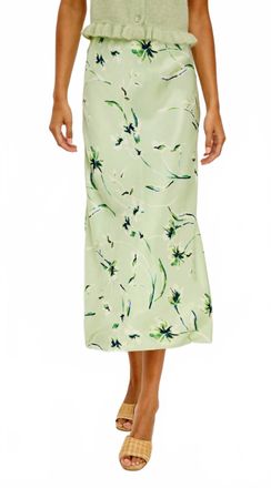 Rails Anya Midi Skirt In Mint Linnea