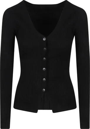 Dondup Dames, Truien, Zwart, Maat: L