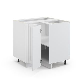 Vicco Armario De Esquina Fame-line, Blanco Casa De Campo, 80.5 Cm, Et M&aacute;rmol