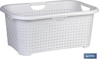 cofan Cesta Multiusos Gris 59 X 38 X 26 Cm Caja 6 Unid., Cestas Multiusos Modelo Marsella, Est&aacute;n Disponibles En Color Blanco, Crema Y Gris. Las Cestas Cuent