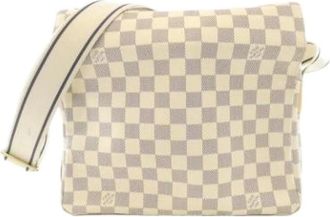 Louis Vuitton Pre-owned Naviglio Schoudertas - Dames - Vintage Schoudertas - Wit - ONE Size - Vintage