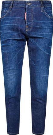Dsquared2 Medium Dark Slim Twst Whiskered Jeans
