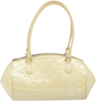 Louis Vuitton Pre-owned Handbags, female, Beige, Size: ONE SIZE Pre-owned Canvas Handbag