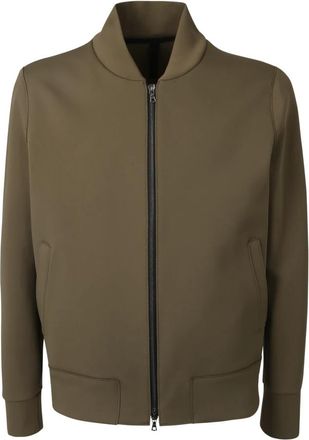 Harris Wharf London Groene Jas Stijlvol en veelzijdig - Heren - Bomber jackets - Groen - L - Jassen