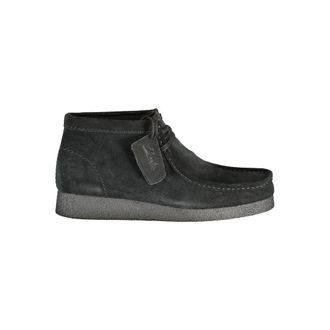 Clarks Zwarte Leren Heren Sneakers