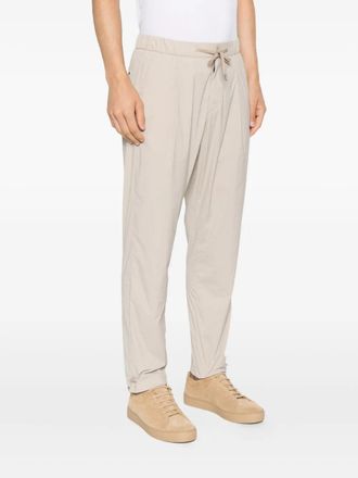 Herno Drawstring Pleated Trousers - Beige