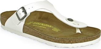 Birkenstock Womens Gizeh Sandals In White