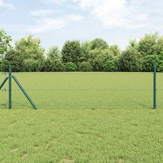vidaXL Valla Hexagonal Verde 1 X 100 M Acero Vidaxl