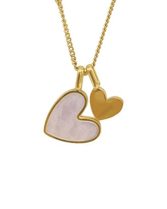 Adornia Adornia 14K Plated Pearl Pendant Necklace