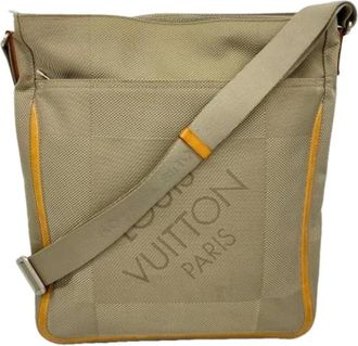 Louis Vuitton Pre-owned Cross Body Bags, male, Beige, Size: ONE SIZE Pre-owned Compagnon Shoulder Bag