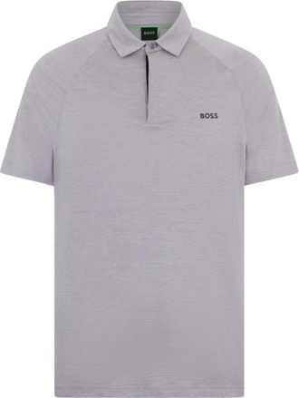 HUGO BOSS Grey Logo Polo