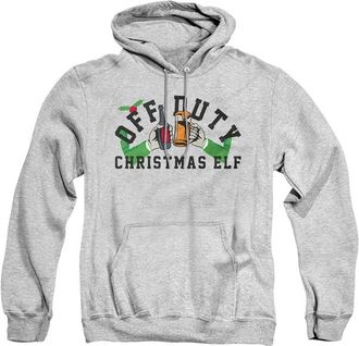 Gildan Off Duty Christmas Elf Unisex Adult Pullover Hoodie